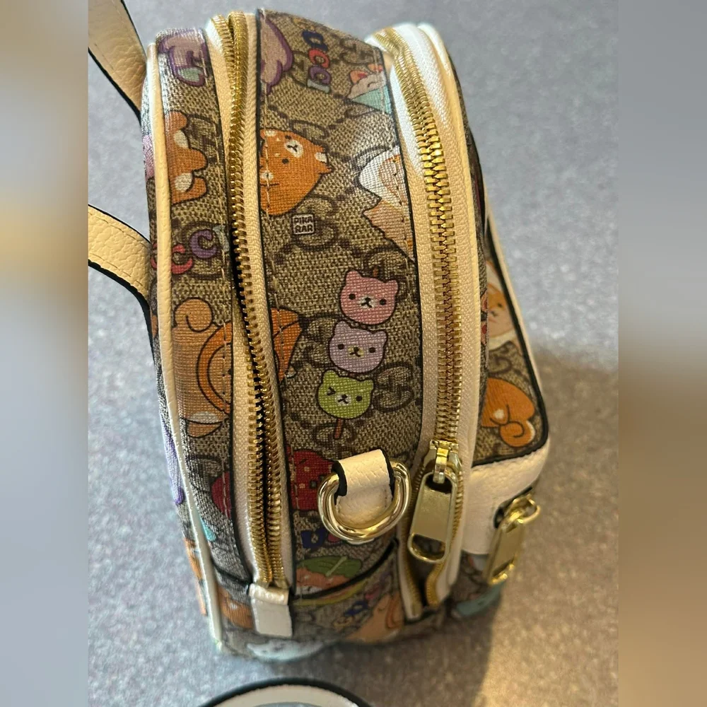 ♡♡♡ Patterned Women's Mini Backpack - Picture 3 of 5
